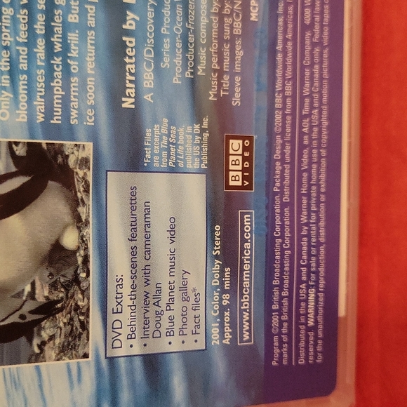 🌲 NWT The Blue Planet DVD film - Picture 3 of 4
